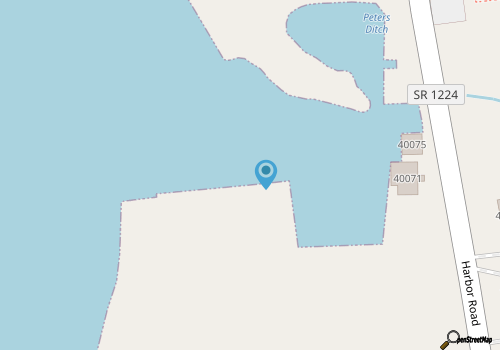 Cozy Fishing  Cottage w/ water access,  minutes from Hatteras National Seashore map location