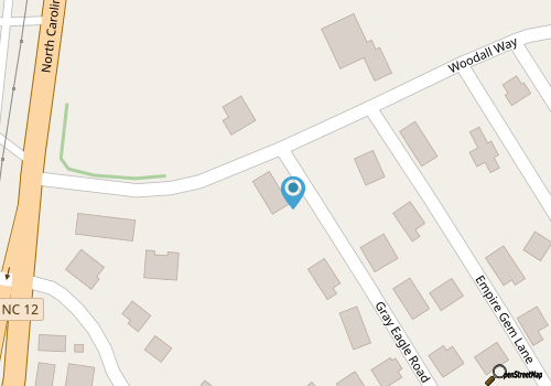 Exhale is Pet Friendly and close to Teach's Lair Marina and at the southern end of Hatteras Village! map location