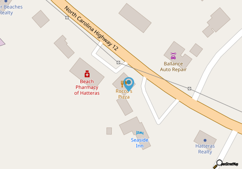 Rocco's Pizza map location