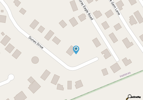 Lilly's Pad is a Classic Beach Box in Hatteras located one back from the beach! map location