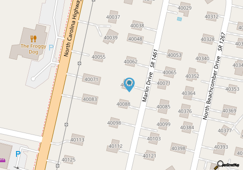 Oceanside Dog Friendly Home w/ Bocce Ball Court, Smart TVs, Grill, Screen Porch map location