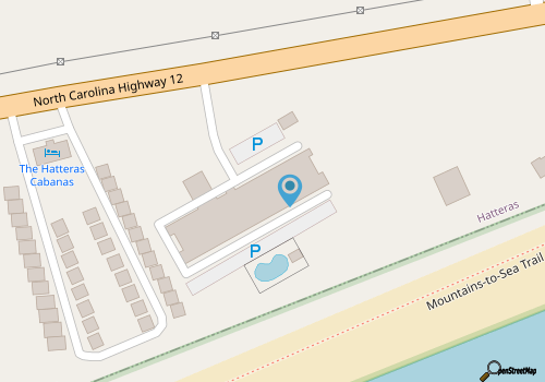 Oceanfront, dog-friendly condo with ocean view, central AC & WiFi map location