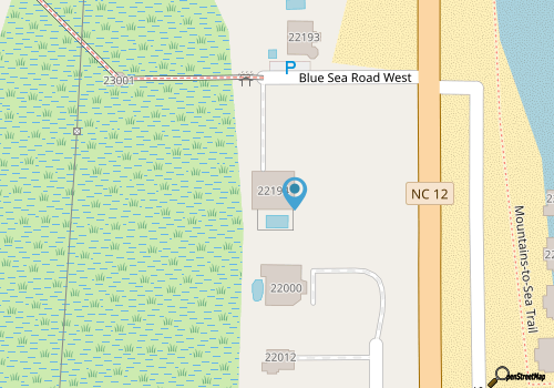 Rodanthe Fantasea map location