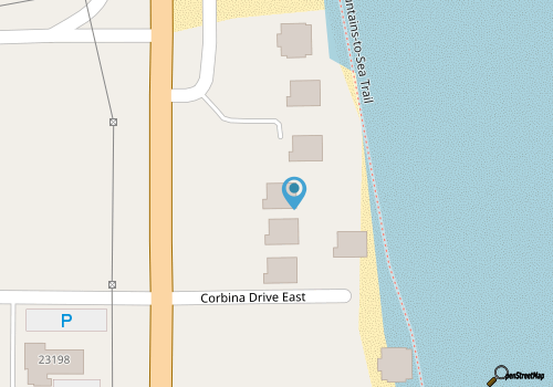 Oceanfront Home with Private Pool, Hot Tub, Game Room, and Home Theater map location