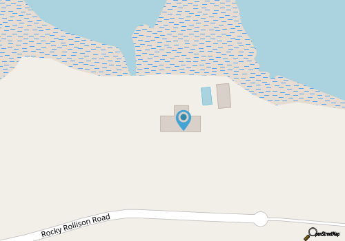 Luxury sound-front home with private pool, hot tub, & dock map location