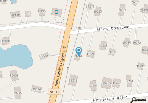 Doubletree Dunes A-129 map location