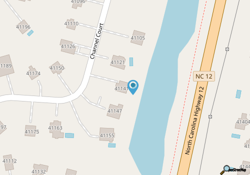 7680- Sandy Bottom. | Canalfront | Avon | Sleeps 12 map location