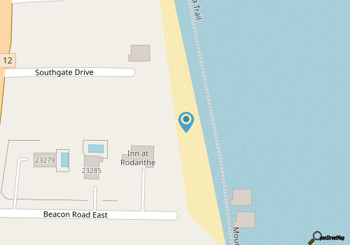 Moondog Beach R-52 map location