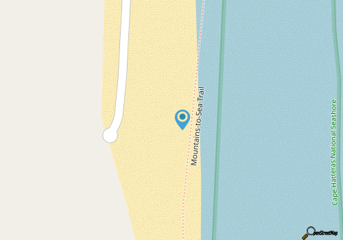 Oceanfront OBX Getaway with Hot Tub • Game Room • Epic Views • backyard Beach! map location