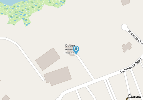Queen Anne's Revenge map location