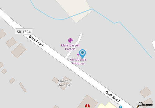 Annabelle's Florist and Antiques map location