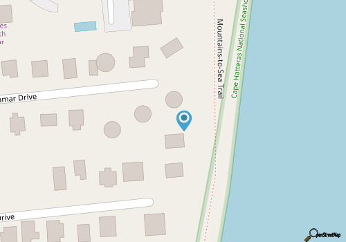 Island Fantasea- Short Walk to Beach- Upper and Lower Level map location