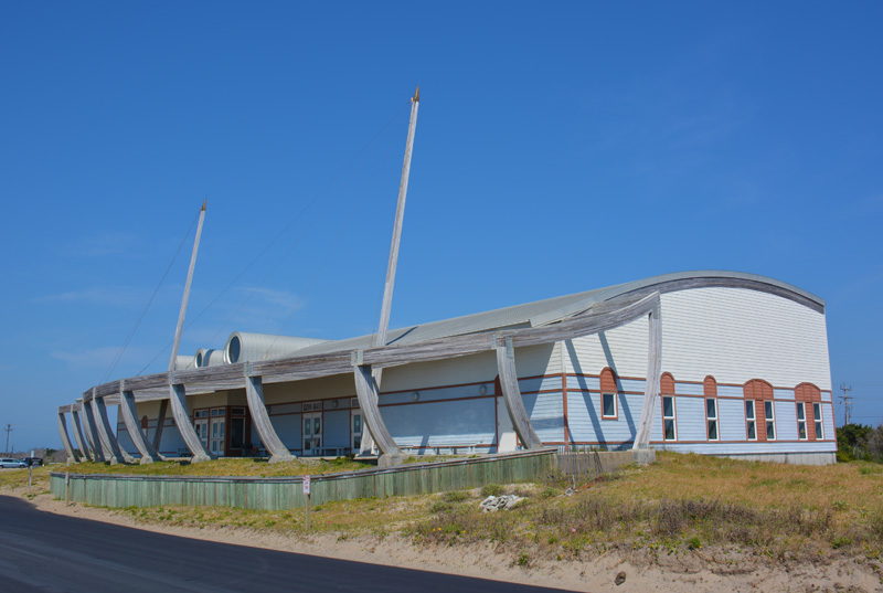 Graveyard of the Atlantic Museum exterior architecture