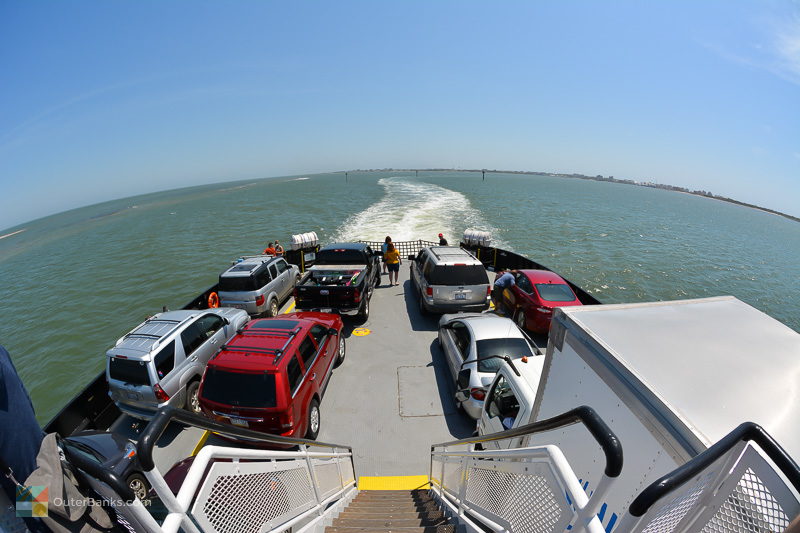 A ride aboard the NCDOT Hatteras/Ocracoke ferry