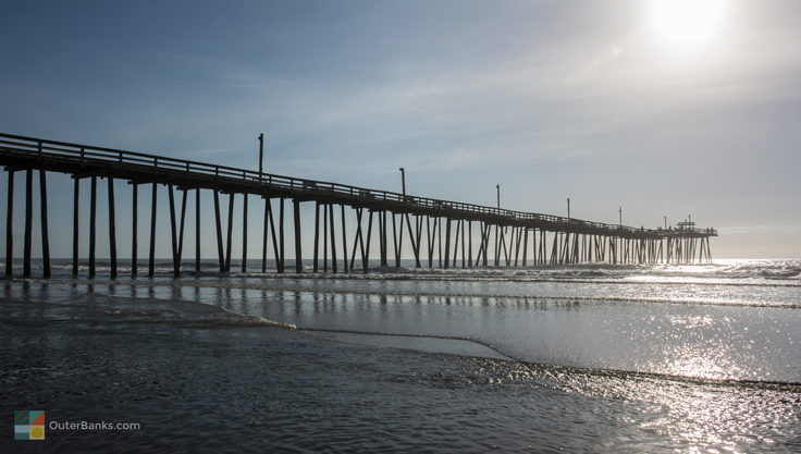 Rodanthe Fishing Pier in the morning