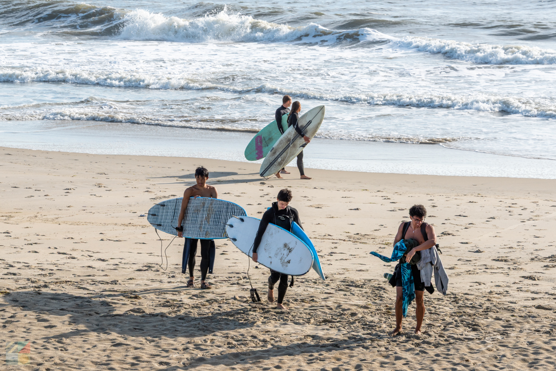 Surfing on the Outer Banks
