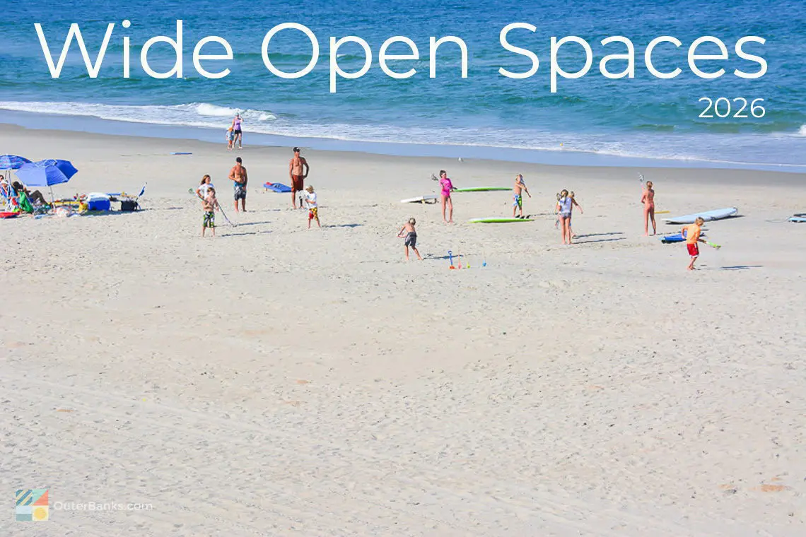 Outer Banks 2026 Vacations - Wide Open Spaces