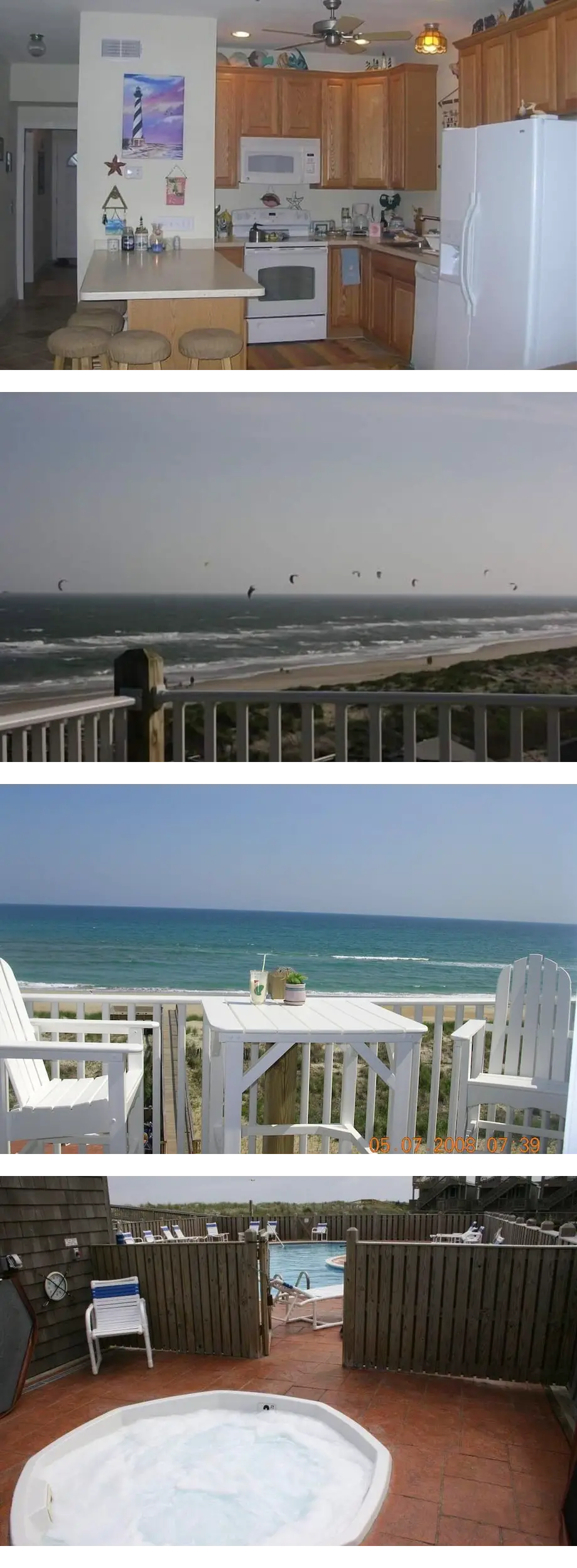 2 BR/2 BA Hatteras Top Floor Oceanfront Condo