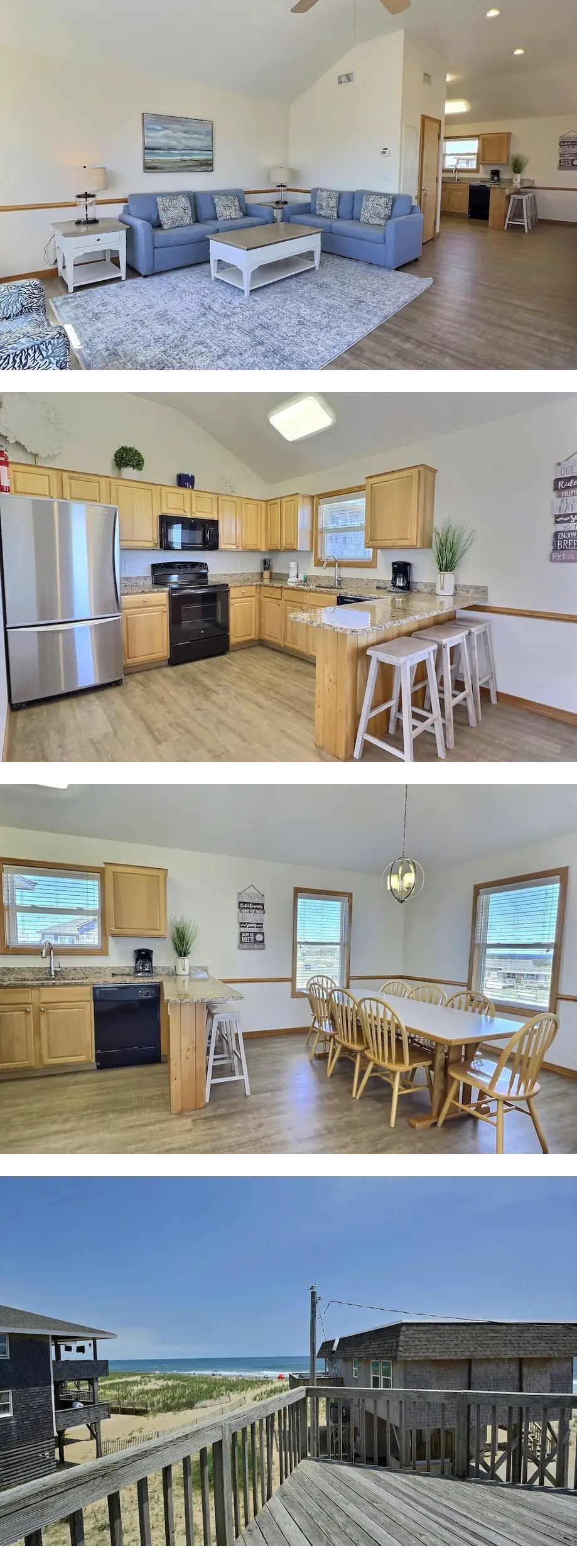 Sunrise Cottage- Excellent Ocean Views- Steps to Beach- Community Pool