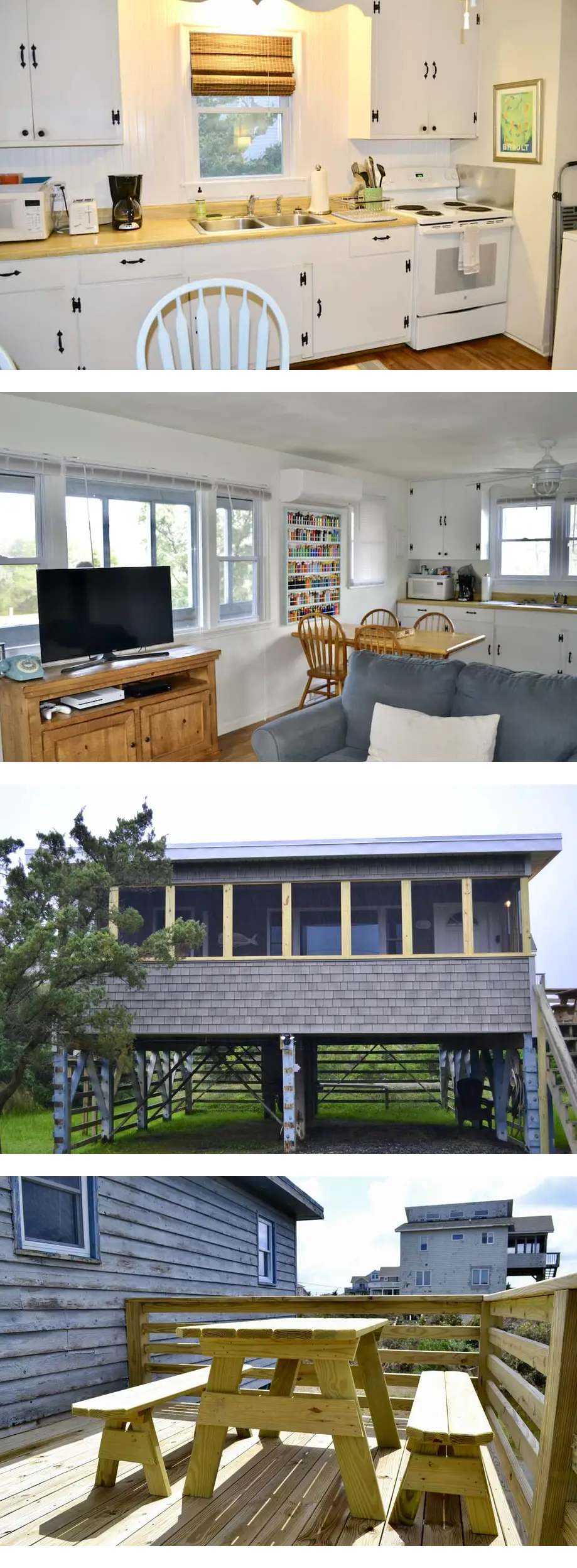 Cozy Beach Cottage!  Pet Friendly!  Booking now for 2024 and 2025!