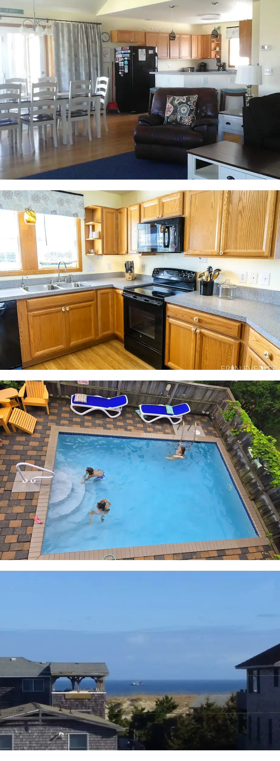 Ooh La La! Your private pool awaits! Ocean-Side in Kinnakeet!