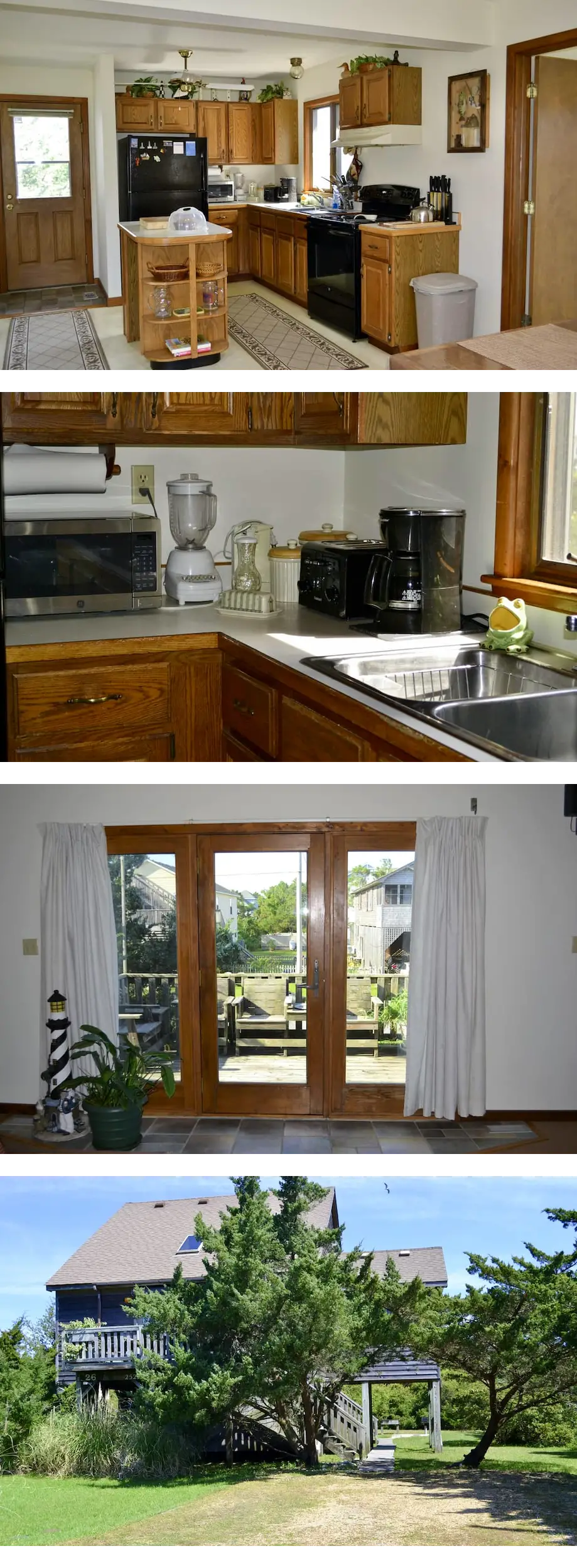 Tranquility Cottage - A  few houses from the ocean or sound . {Waves, N.C.}