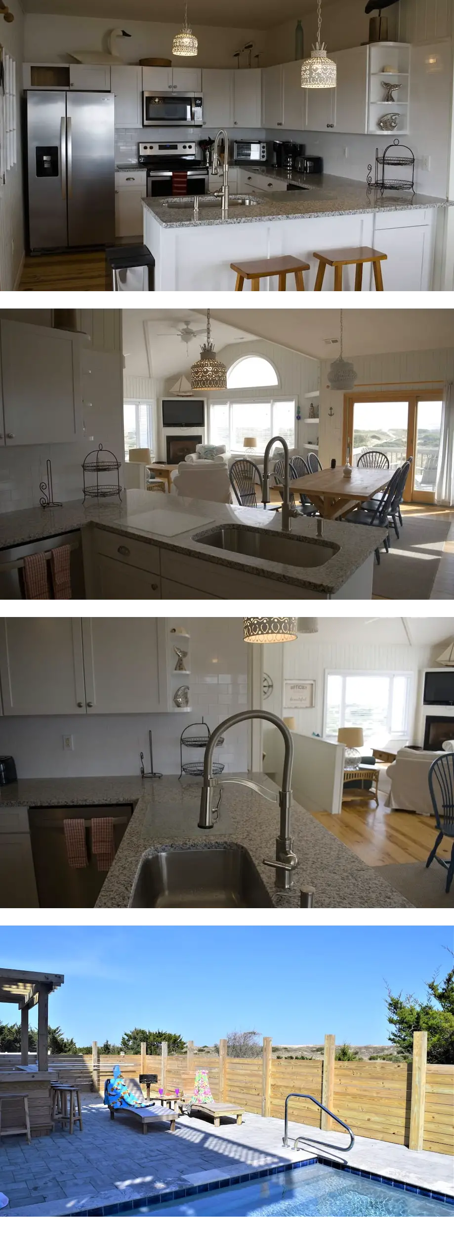 Oceanfront! Heated Pool! Wood Floors! Game Room!