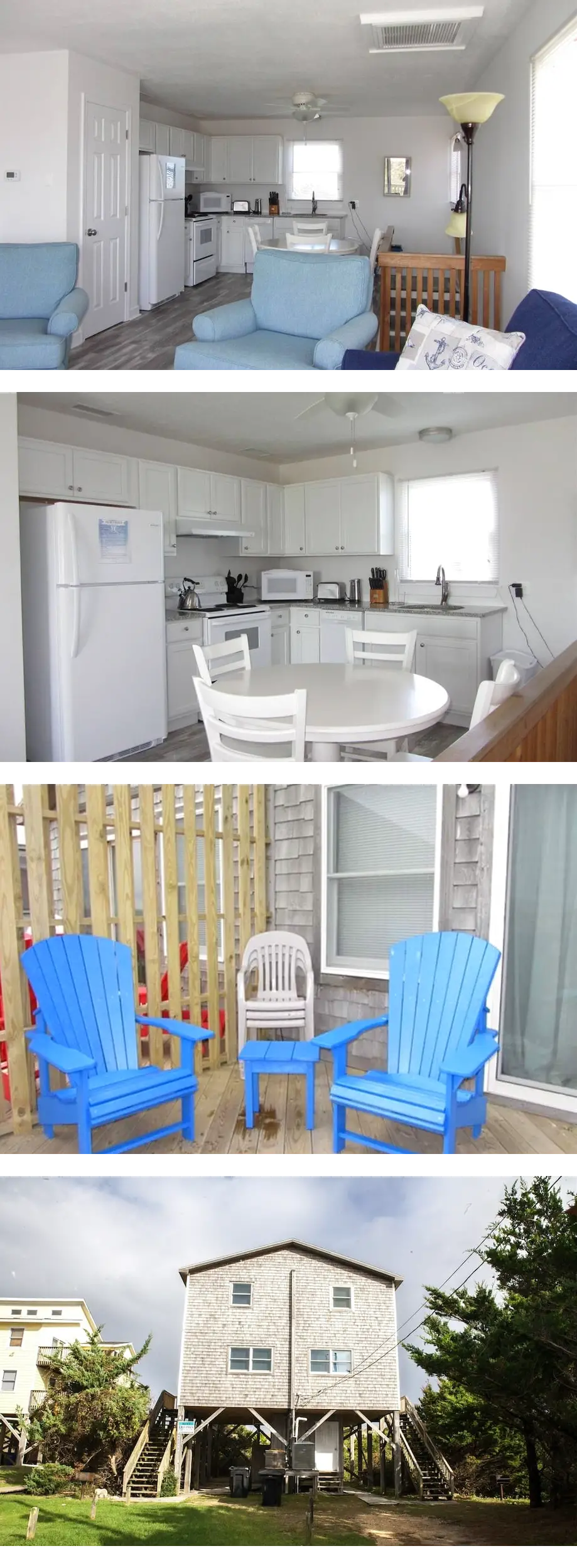 Two By The Sea A  on the Oceanfront in Avon is a perfect getaway!