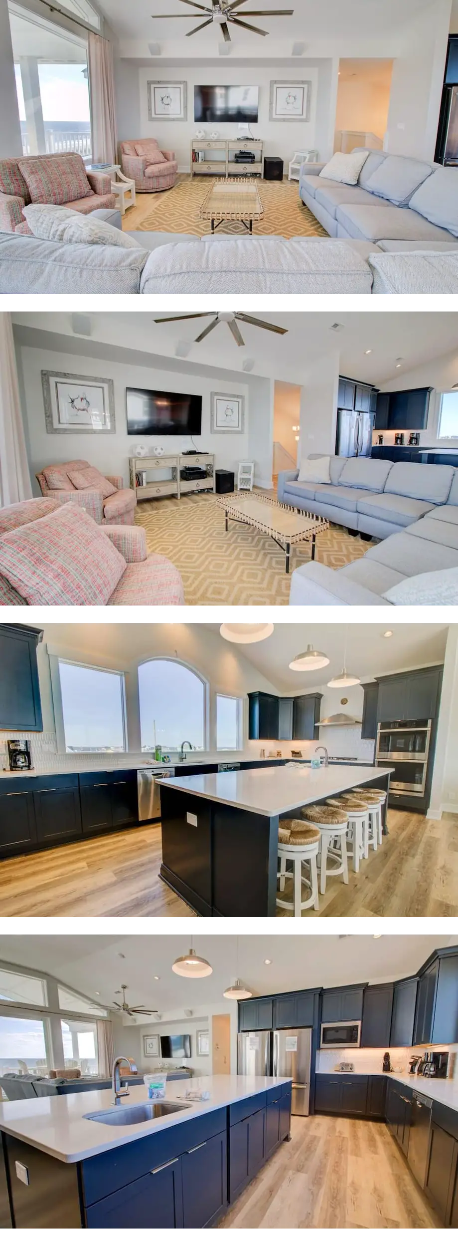 Aqua Sol at Hatteras 10 Bedroom Home, Pet-friendly with a Hot Tub, Private Pool, and Oceanfront!
