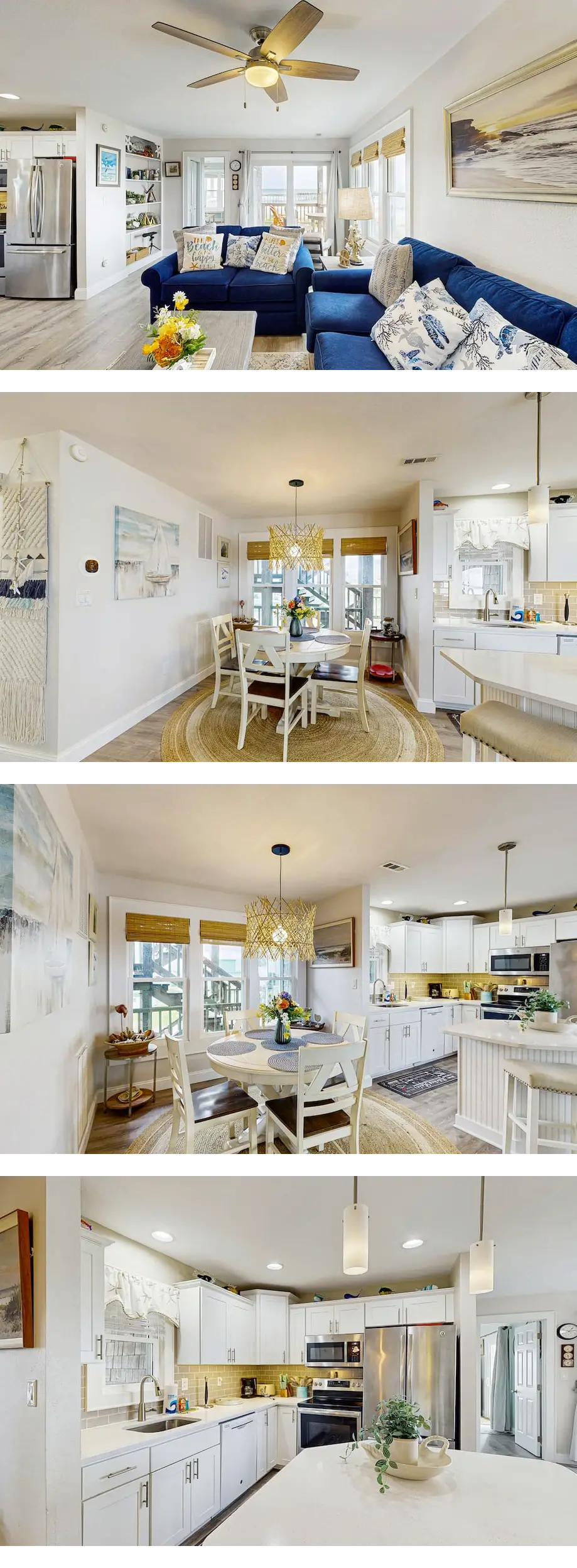 Oceanfront condo with incredible views, pool access, washer/dryer & AC