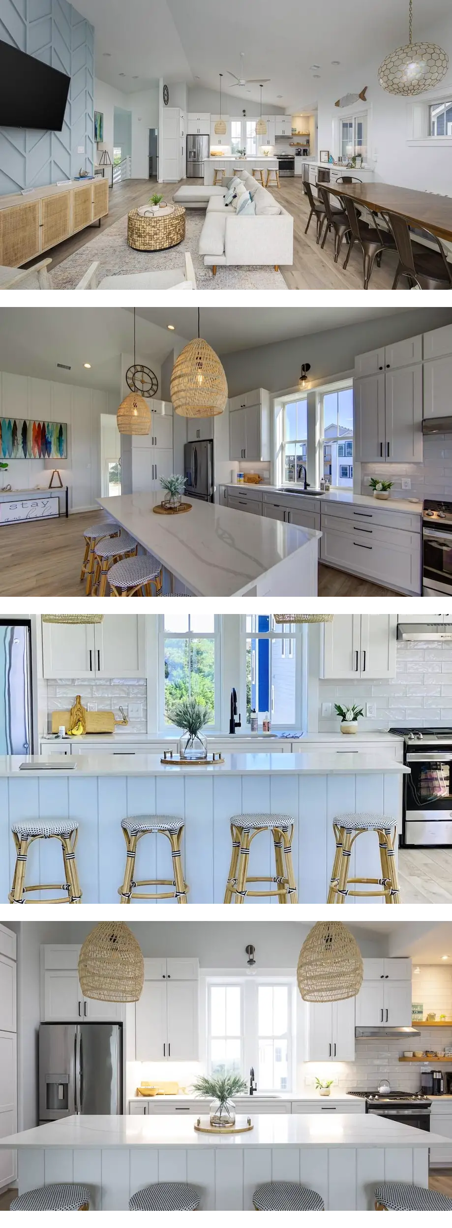 4BR 3BA Waterfront Slice of Heaven! Luxury, hot tub, sunsets, fishing.