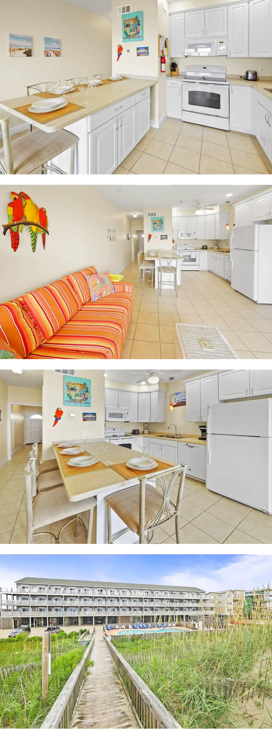 Oceanfront Dog Friendly Condo w/ Private Balcony, Resort Pool and Elevator