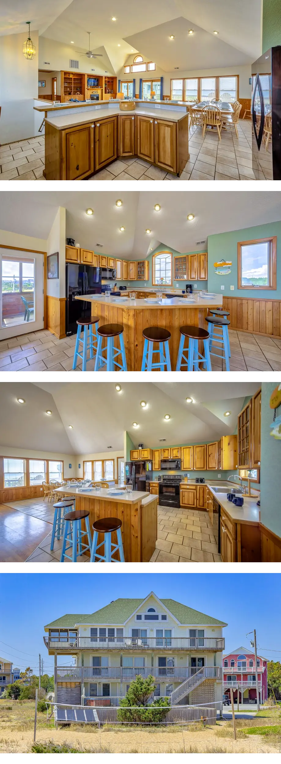 Oceanfront home with private theater, hot tub, pool & pool table