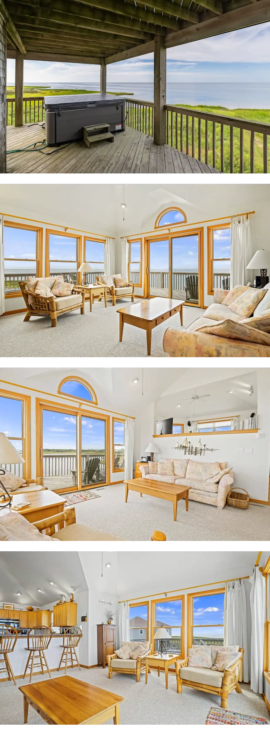 Windscape Soundfront in Frisco Incredible Views 400ft to Beach Access!