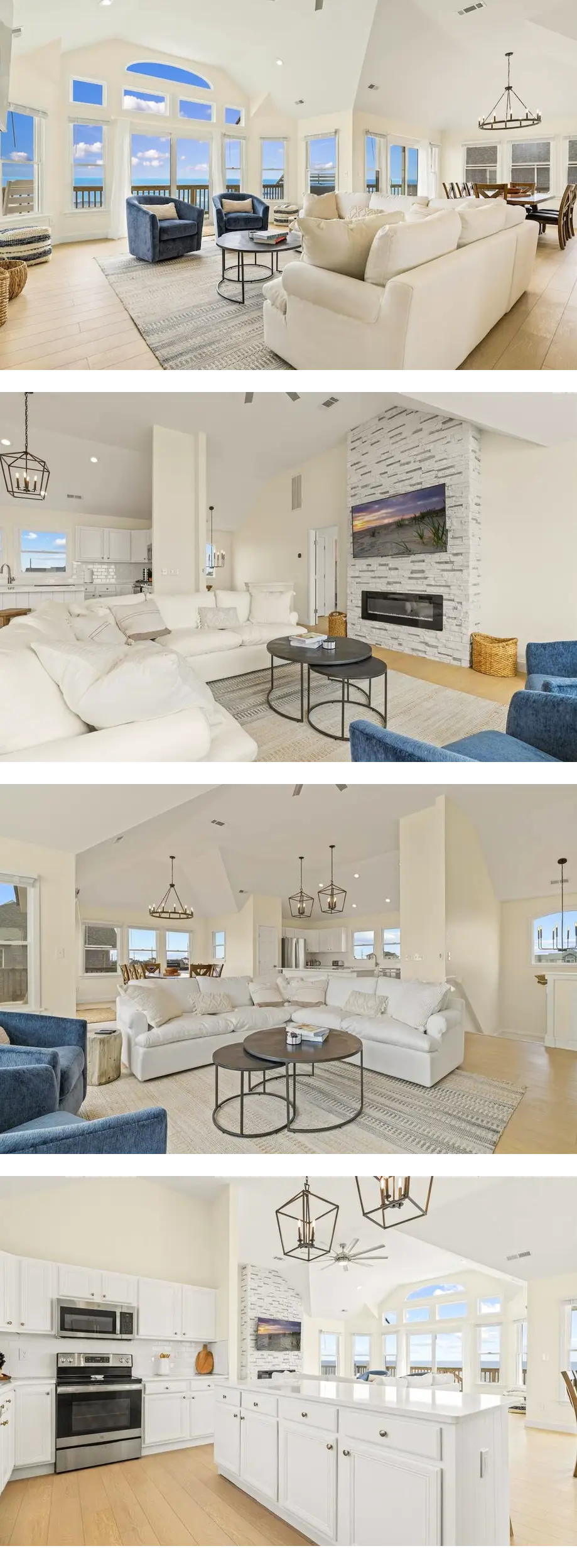 SALE! Oceanfront HGTV Dream Home! Hot Tub, Pool table, Game Room, Ocean Views!