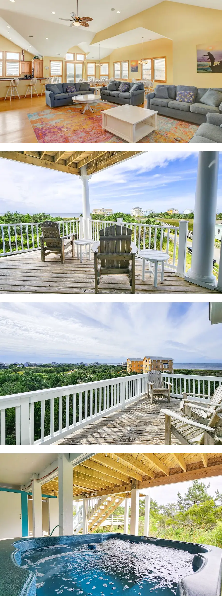 1-acre waterfront oasis with pool, hot tubs & sunrise/set views - dog-friendly