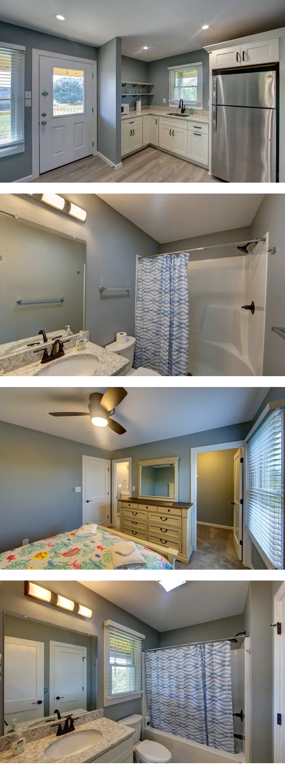 Novice 4BRM/3Bath house on the canal/sound access close to the beach