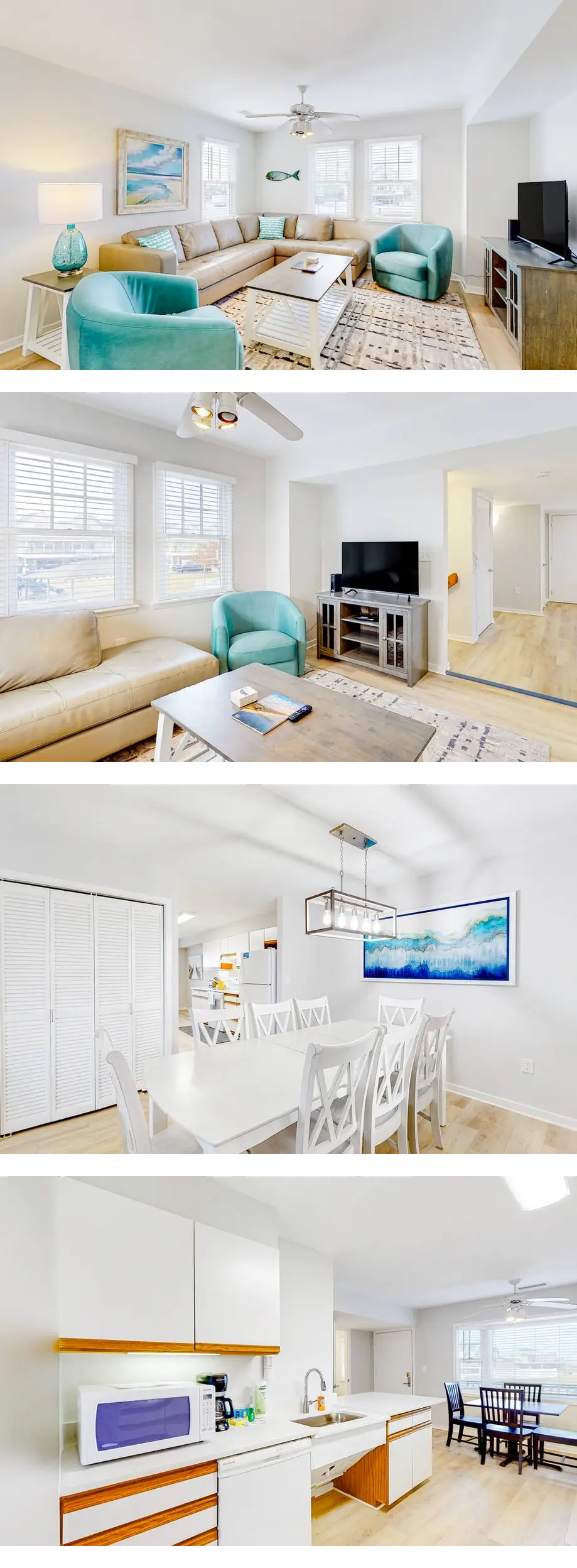 Dog-friendly townhouse w/shared pool, AC, private W/D, WiFi - ocean view
