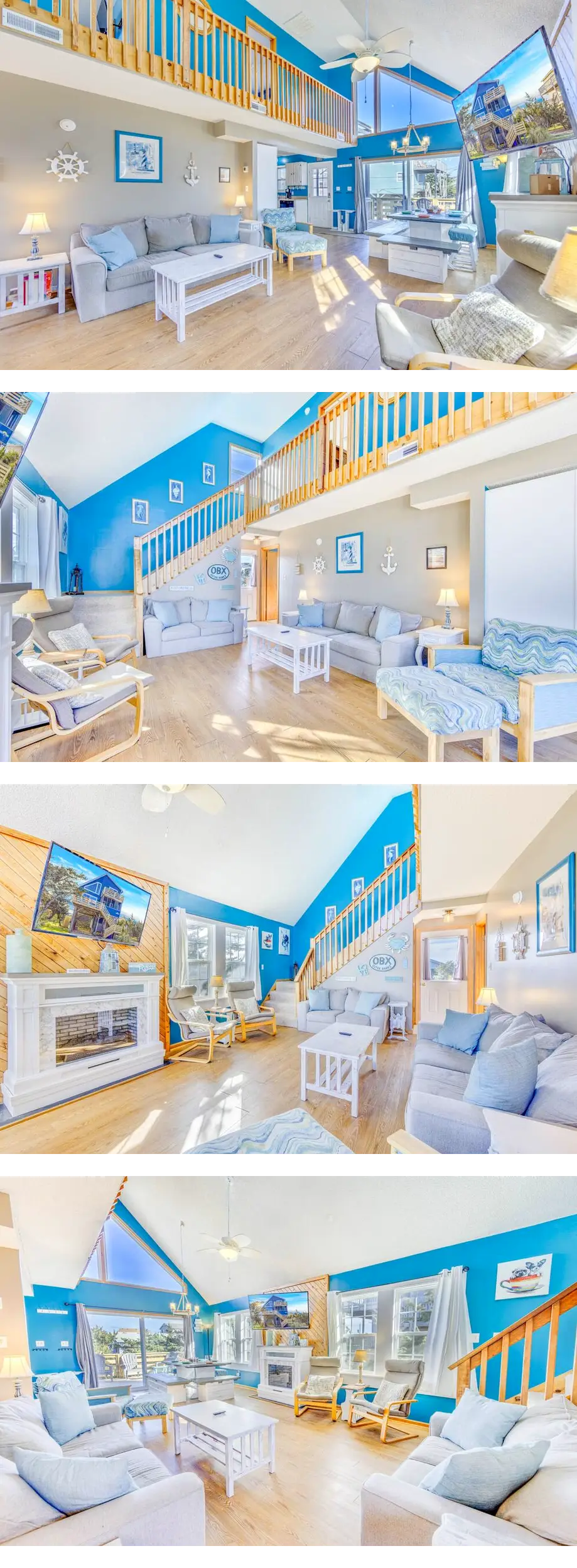 Oceanside Dog Friendly Home w/ Bocce Ball Court, Smart TVs, Grill, Screen Porch