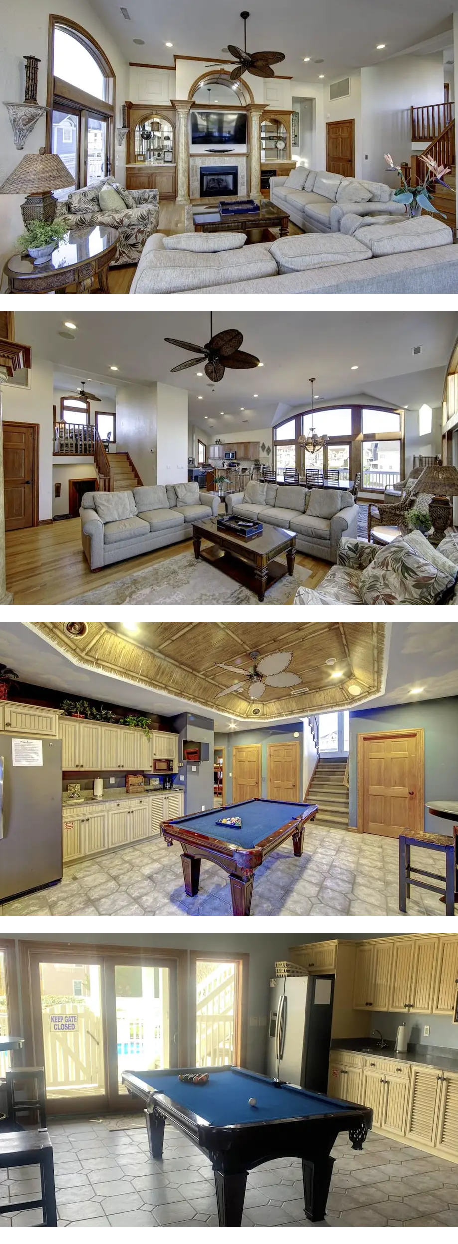  Backyard FUN & RELAXATION ! Pool, hot tub, tiki hut, fire pit, putting green