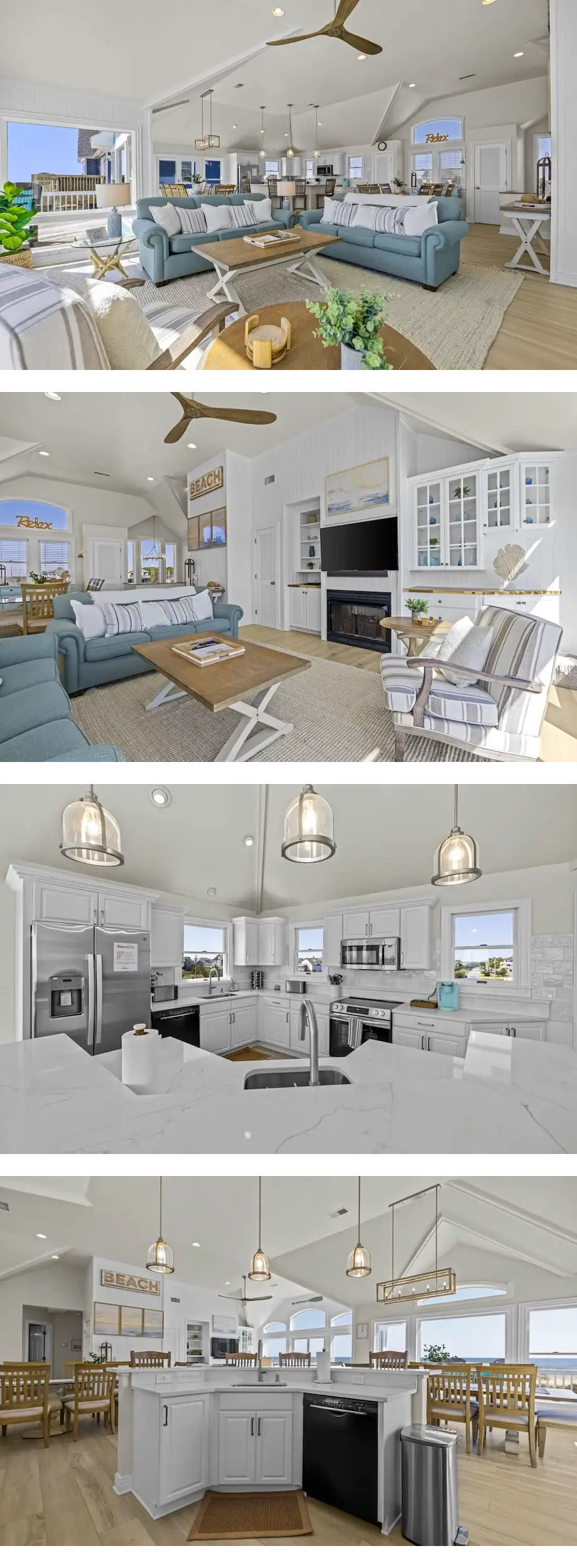 The Blue Moon - Ocean Front - Pool - Hot Tub - Theater - Elevator- Dog Friendly!