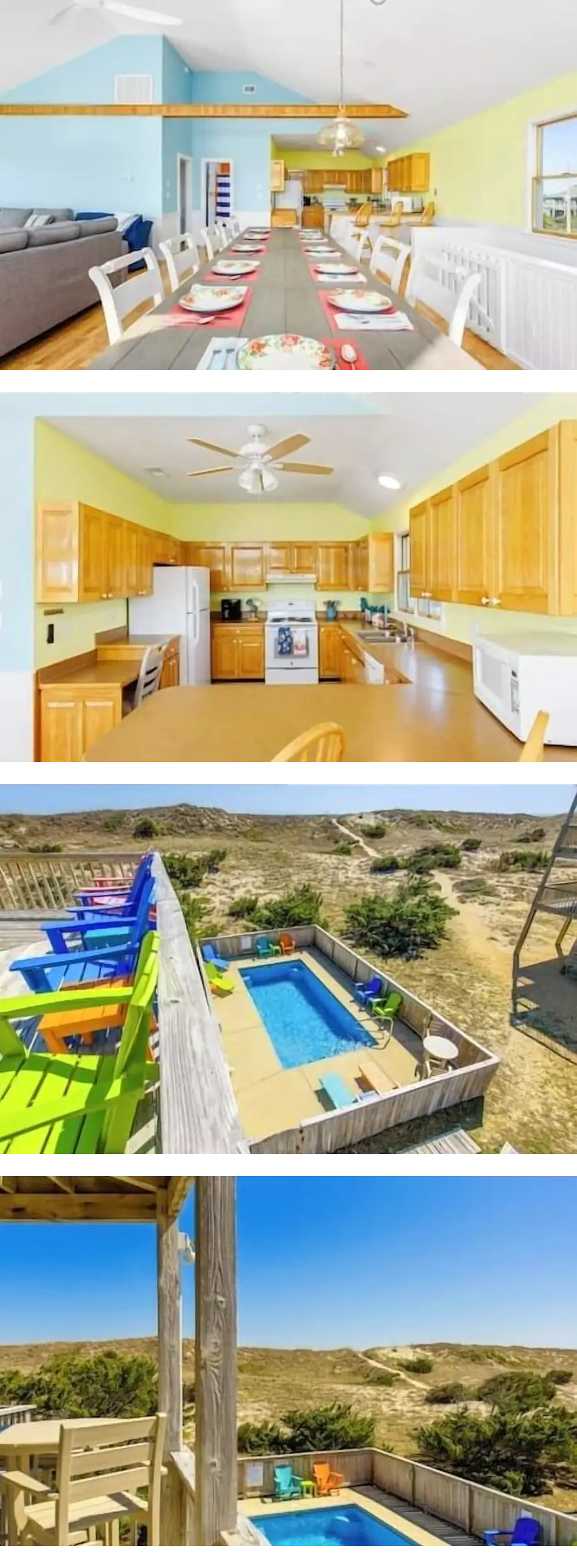 OBX Pool Beachfront Hot Tub 5Bed Volleyball Arcade