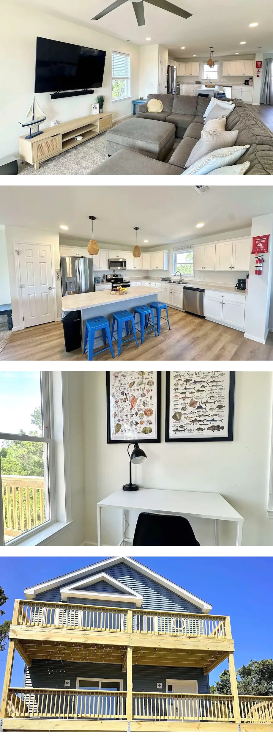 New Construction- Ocean-side-Less than 5 min. walk to the beach