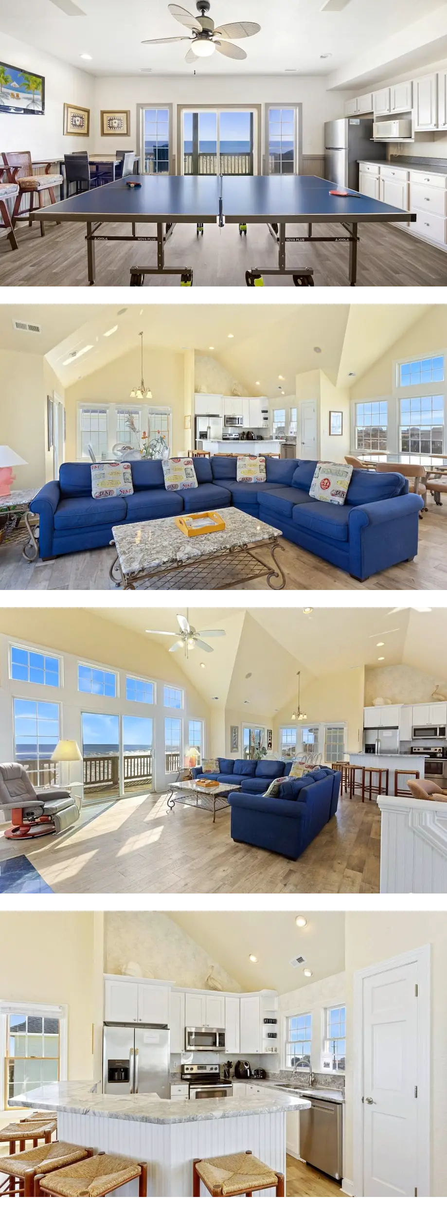 7 br, ceanfront, game room, theater, ocean views! - Hatteras-NC.com