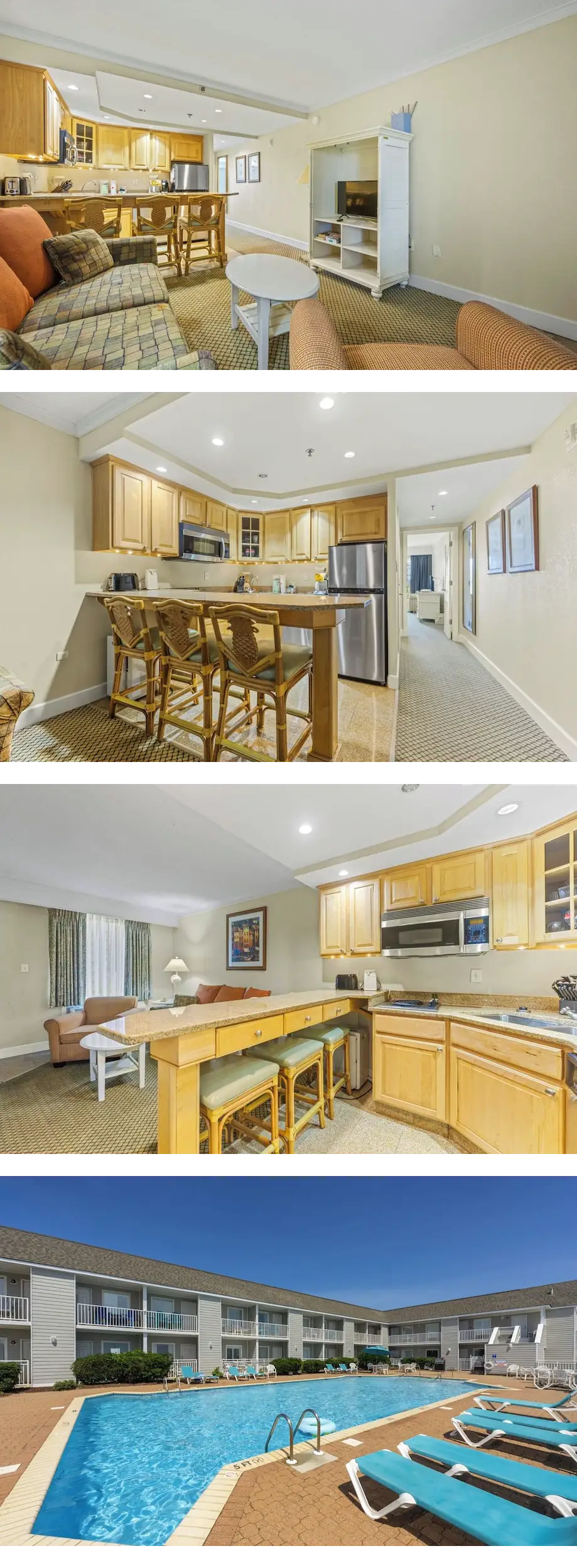 Salt Water Surrender at the Villas of Hatteras Landing 1 Bedroom Near-Beach Condos with Pool Access!