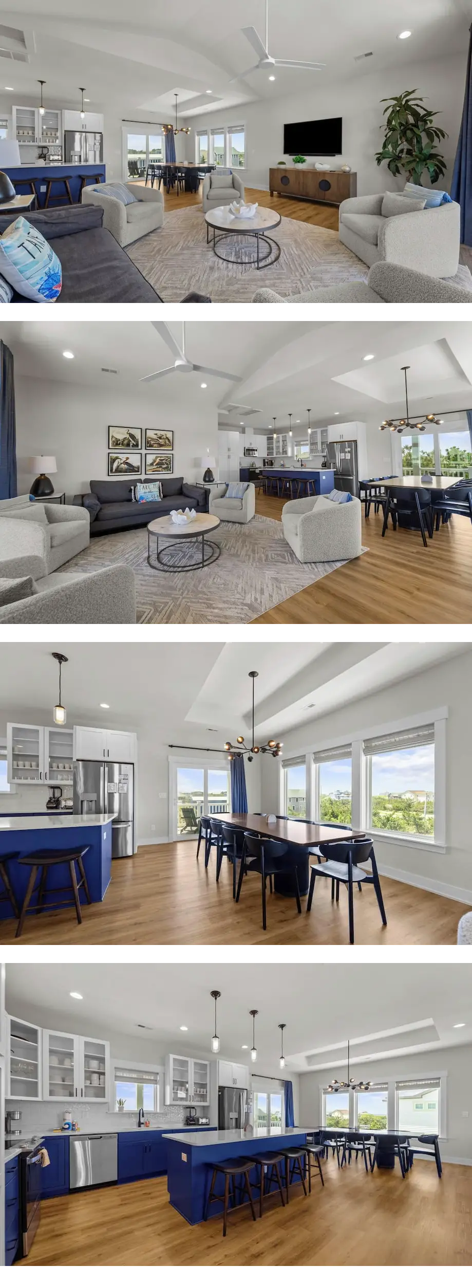 Island Oasis, a 6-bedroom, home in the beautiful area of Salvo, NC, perfect for 12 guests.
